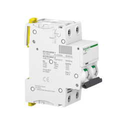 Acti9 iC60N Miniature circuit breaker, 2P, 10A, C curve, 6kA/10kA