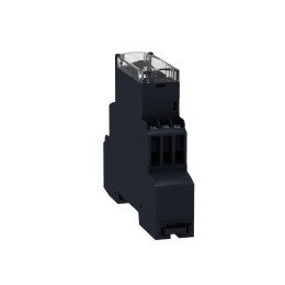 Harmony, Modular timing relay, 8 A, 1 CO, 1 s..100 h, on delay, 24 V DC / 24...240 V AC/DC