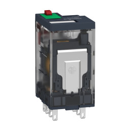 Harmony Relay RXM - miniature relay - plug-in - test - 4OF - 12A - 24VAC